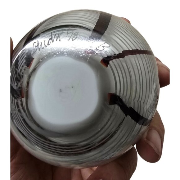 Bridgeton Studio 1978 Chris Buzzini Butterfly & Flower Paperweight - Picture 11 of 15